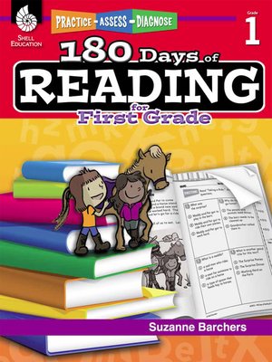 cover image of 180 Days of Reading for First Grade: Practice, Assess, Diagnose